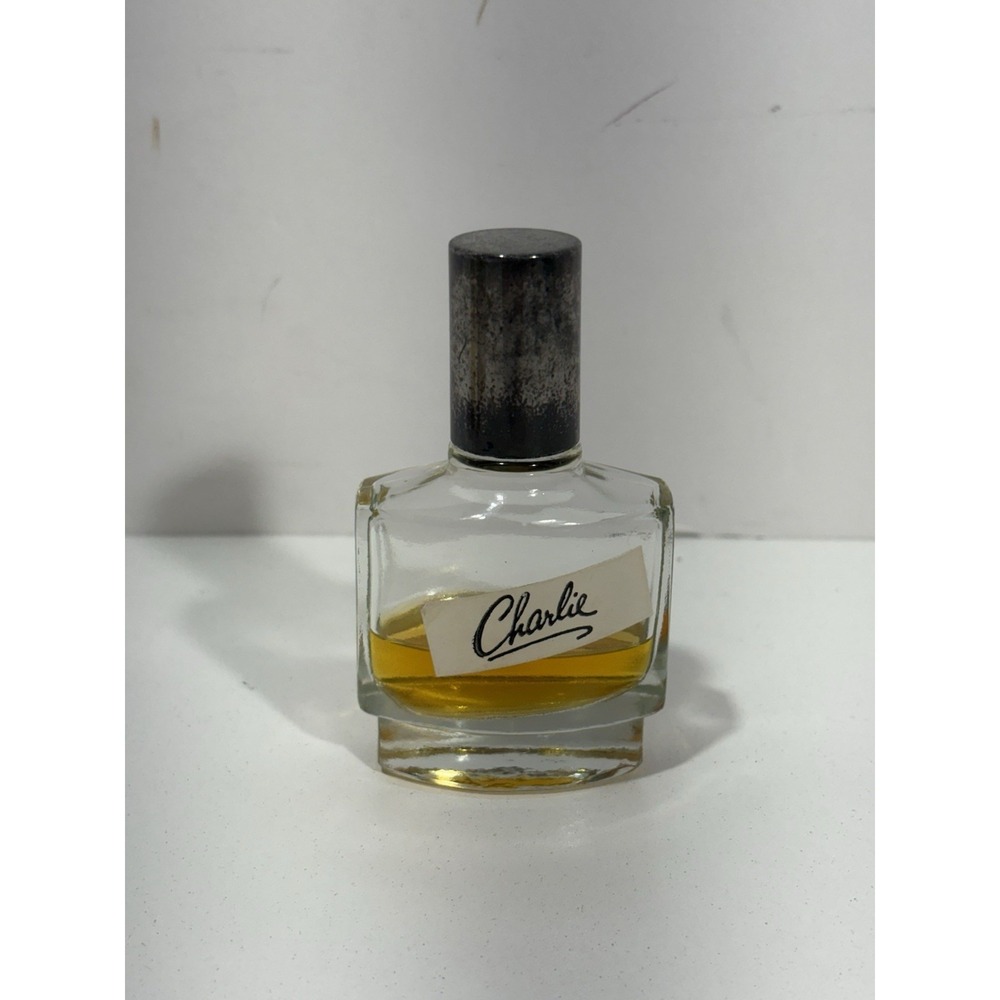 Charlie Revlon Concentrated Cologne Vintage Bottle Collectible As‎ Shown